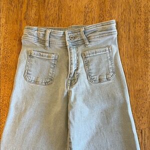 Zara kids light wash marine jeans